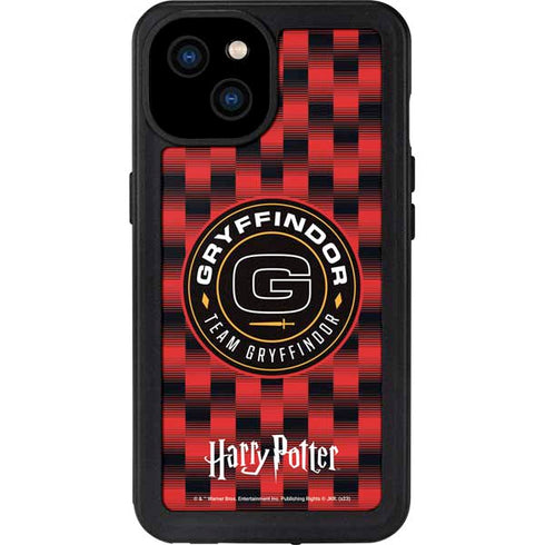 Wizarding Worlds Harry Potter Team Gryffindor iPhone 15 Plus Waterproof Case